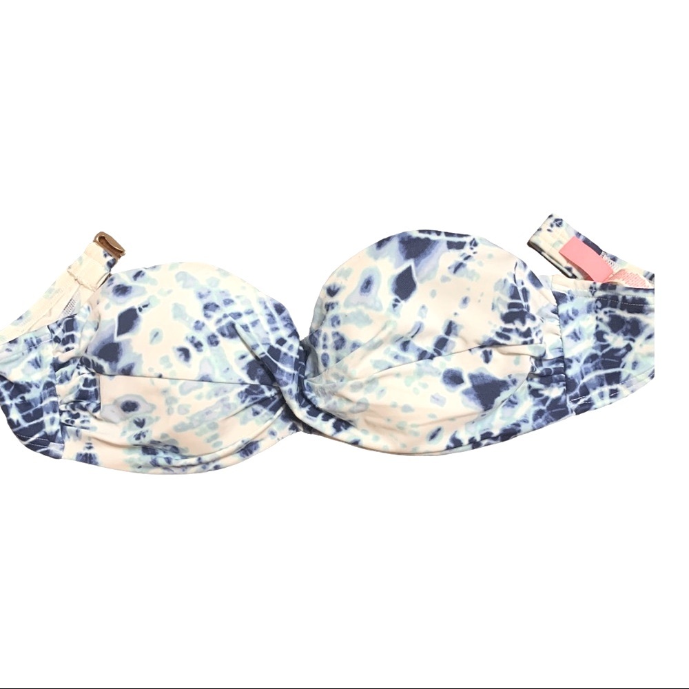 Victoria’s Secret Tie Dye Bandeau Style Bathing Suite Top